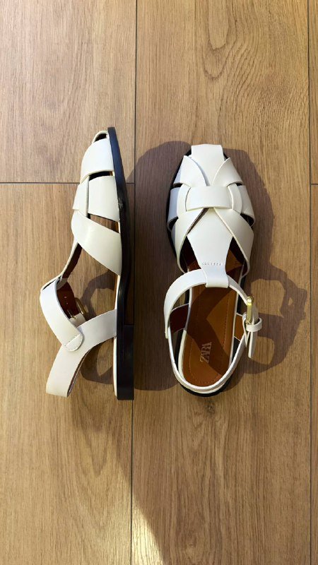 Плоские сандалии Zara размер 39 2