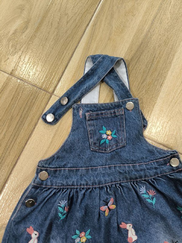 Джинсовый сарафан для детей 2-3 года 2