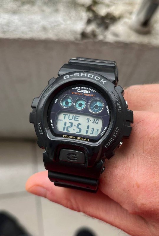 часы CASIO G-SHOCK G-6900-1DR TOUGH SOLAR 2