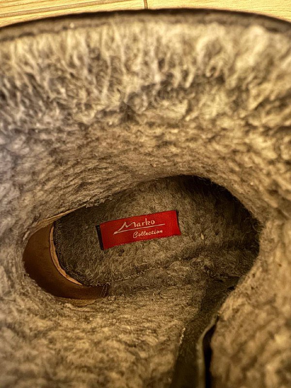 Женские зимние ботинки полусапожки из натуральной кожи 37 размер 5