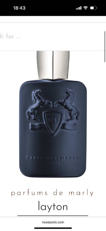 Parfums de Marly Layton