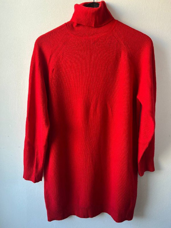 Платье Massimo Dutti красное размер S