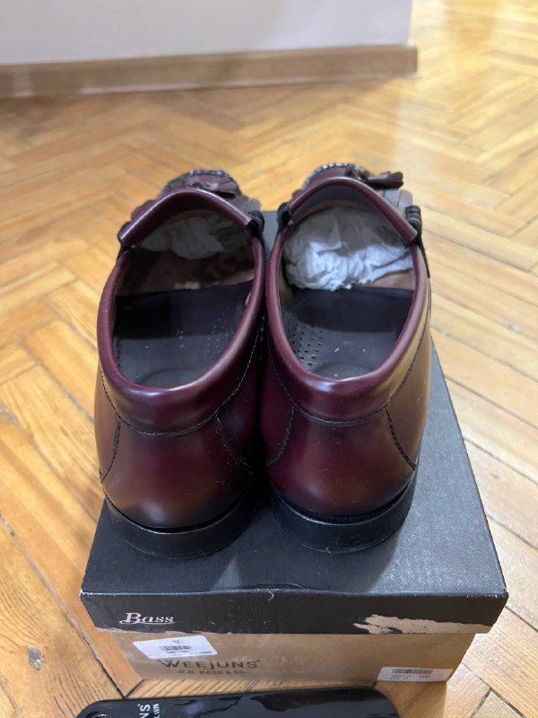 Лоферы GH BASS Weejuns мужские винный цвет размер 10 юк 3