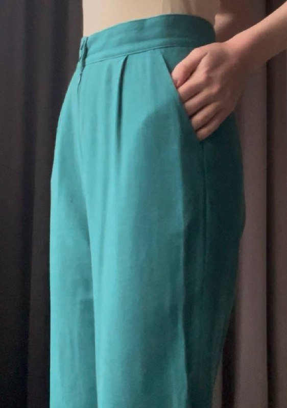 Льняной костюм-кимоно женский 6