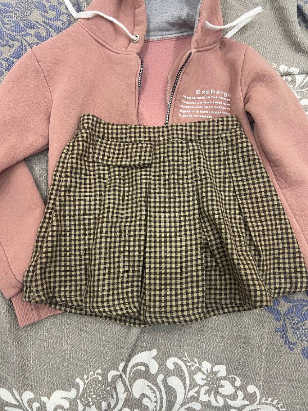 Одежда для девочки 8-9 лет байка рубашка штанишки юбка-шорты 2