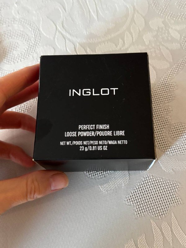 Пудра Inglot рассыпчатая, гель очищающий Needly