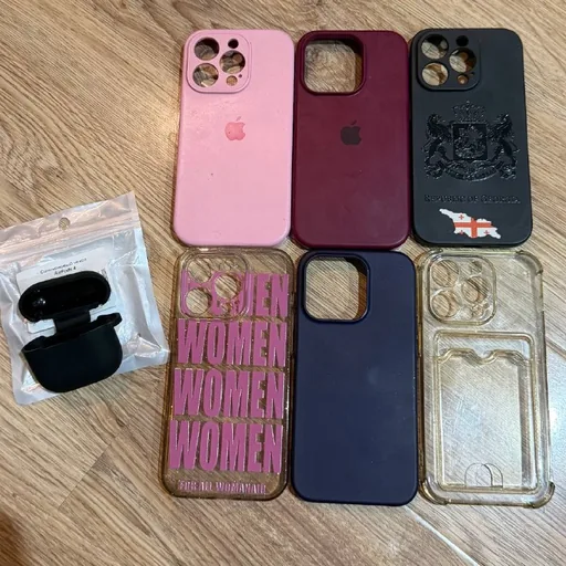 Чехлы на iPhone 14 Pro и AirPods 4