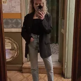 Пиджак Bershka в тонкую полоску 2
