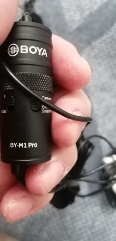 BY-M1 Pro петличный микрофон с usb звуковой картой 2