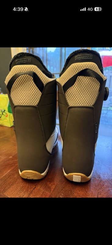 Burton Ruler Boa сноубордические ботинки коричневый/песочный, размер 11 3