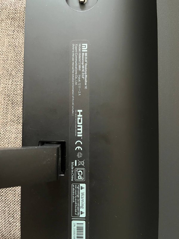 Монитор Xiaomi Mi Desktop Monitor 23.8" 7