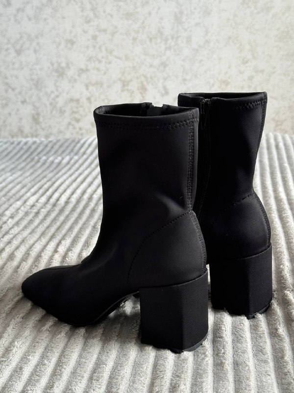 Красные ботинки Vitto Rossi, Черные ботинки Zara 5