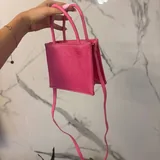 Розовая сумка HM 2