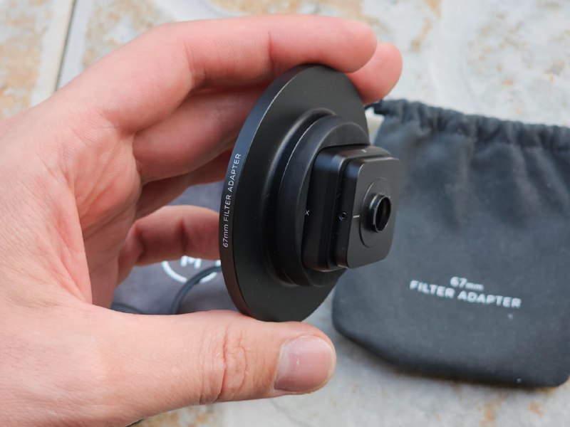Moment Anamorphic 1.33x Mobile Lens, адаптер фильтров, крепление на телефон 5