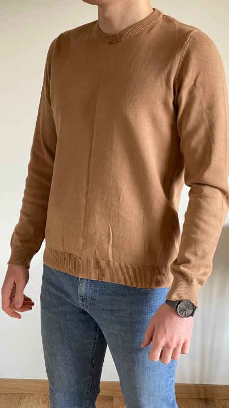 Кардиган Bershka, рубашка черная, джинсы Mavi, кофта коричневая, рубашка Koton, пальто Key Man 5