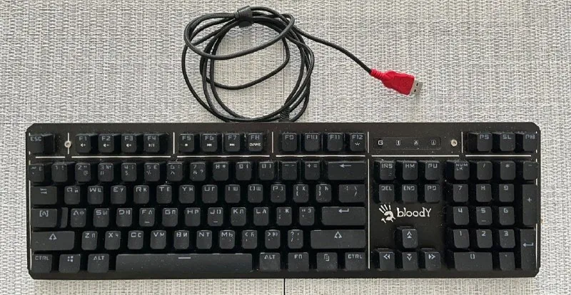 Механическая клавиатура A4Tech Bloody B975 1