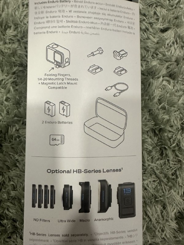Камера GoPro Hero 13 Accessories Bundle