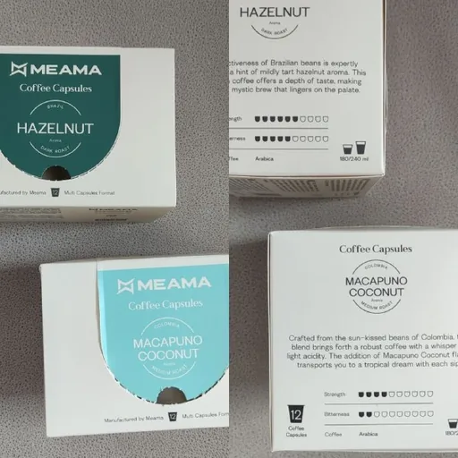 Капсулы для кофе Meama, Hazelnut, Macapuno Coconut