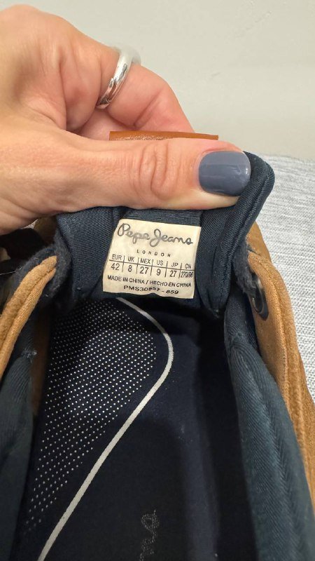 Кеды мужские Pepe Jeans из натуральной замши, размер 42 2