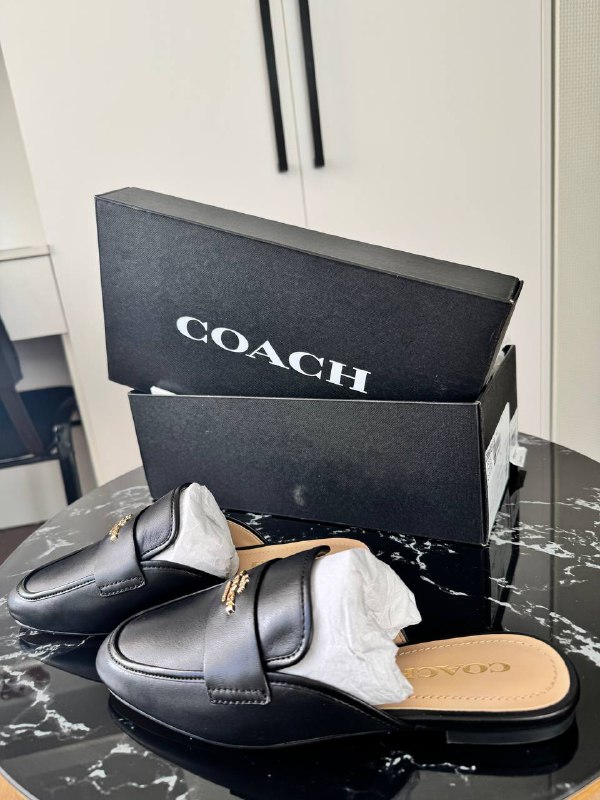 Кожаные туфли Coach размер 36 3