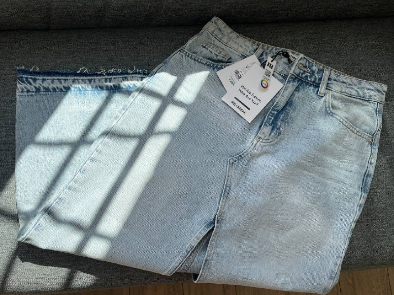 Джинсовая юбка Pull&Bear, джинсовый комбинезон New Look 2