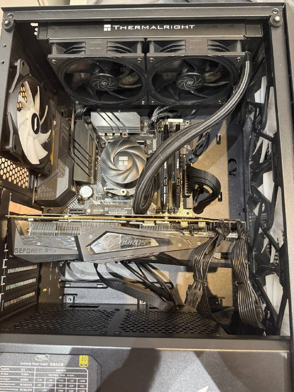 Игровой ПК Ryzen 5 5500, RTX 2080, 32GB RAM, SSD, 2 монитора, стол, клавиатура 9