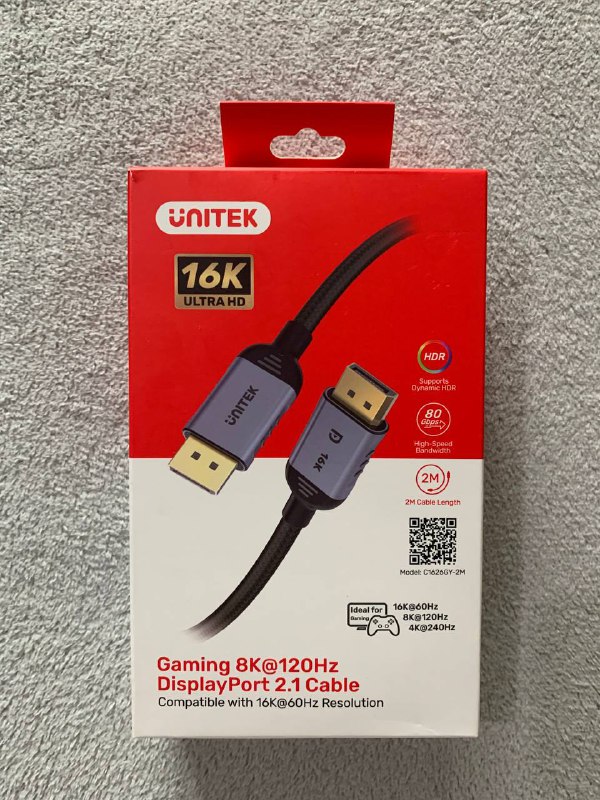 Провод Display port Gaming 8K 120Hz