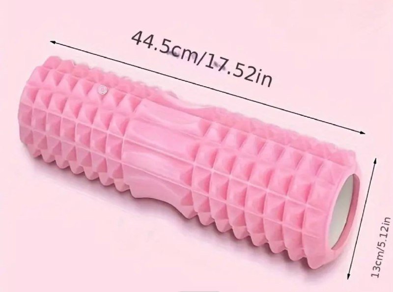 Массажный МФР ролл розовый 45 см