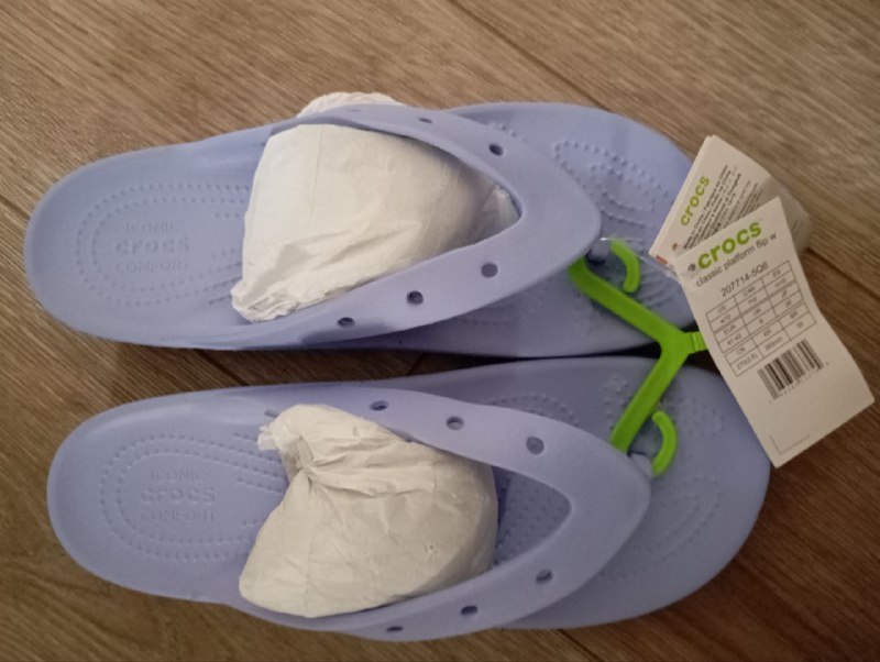 Новые crocs мужские, босоноги мужские 41 размер 2