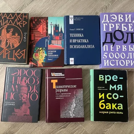 Книги по психоанализу, художественная книга