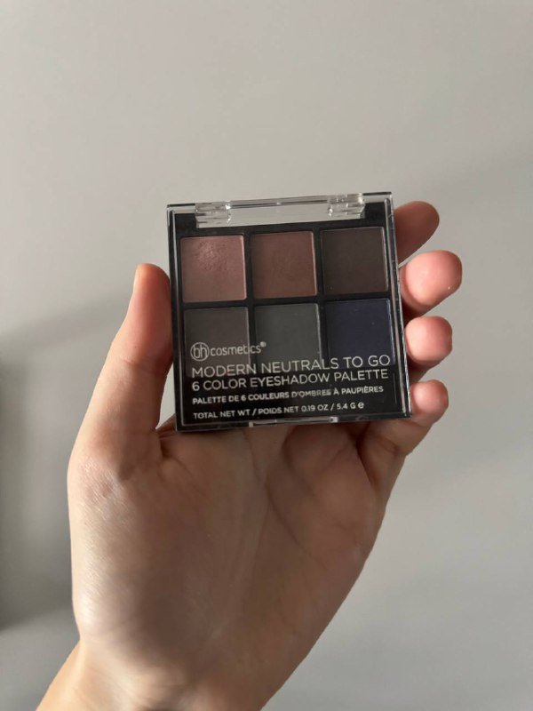 Тени BH Cosmetics modern neutrals to go