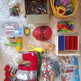 Игрушки, книги, дартс, настолка, мозаика, нагрудник 2