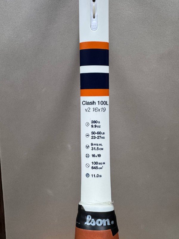 Теннисная ракетка Wilson Clash 100L V2 4