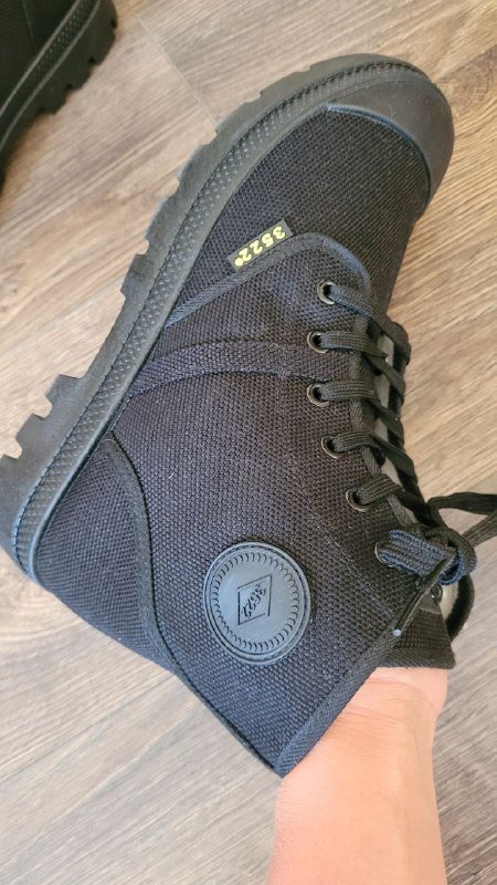 Высокие чёрные кеды размер 40 4