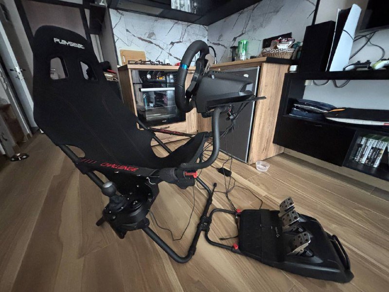 Риг для автосимулятора Logitech G29, Playseat Challenge, переключатель передач