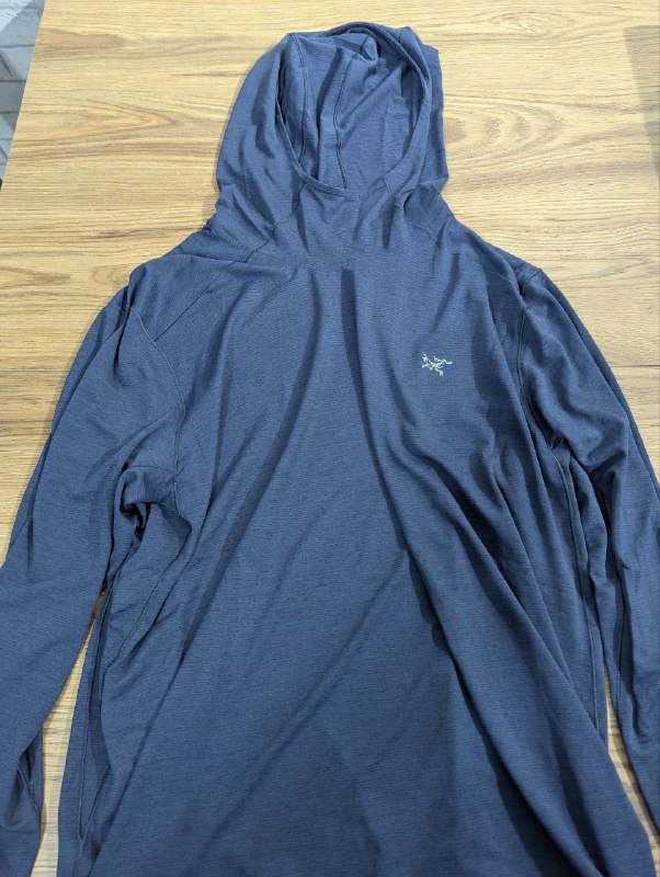 Мужской худи Arc'teryx Cormac размер L цвет Black Sapphire Heather
