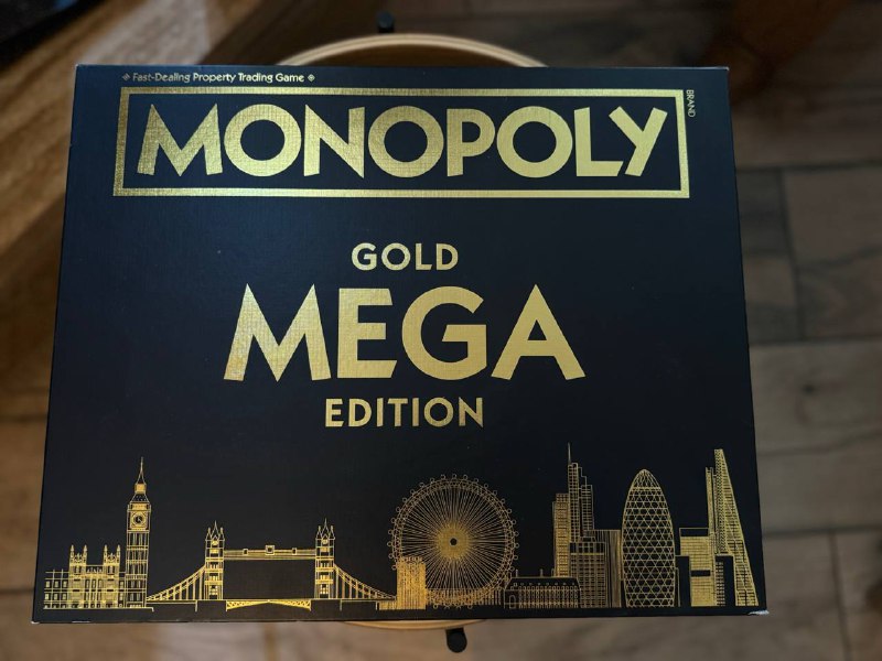 Настольная игра Монополия Gold Mega Edition