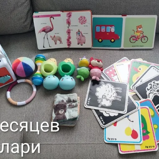 Наборы развивающих игр по разным возрастам
