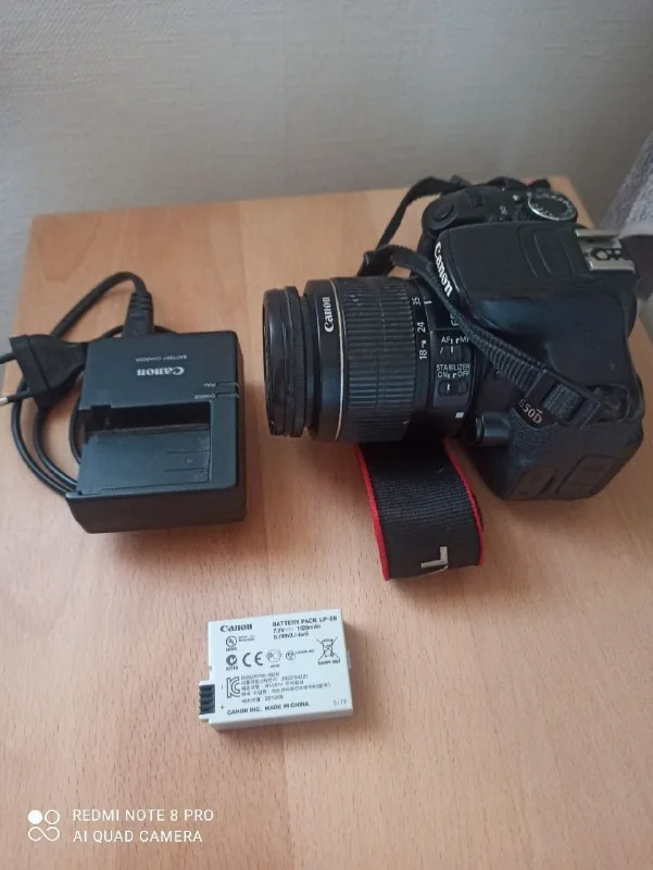 Фотоаппарат Canon EOS 650D, объективы Canon 18-55, 50mm, Sigma 30mm 1