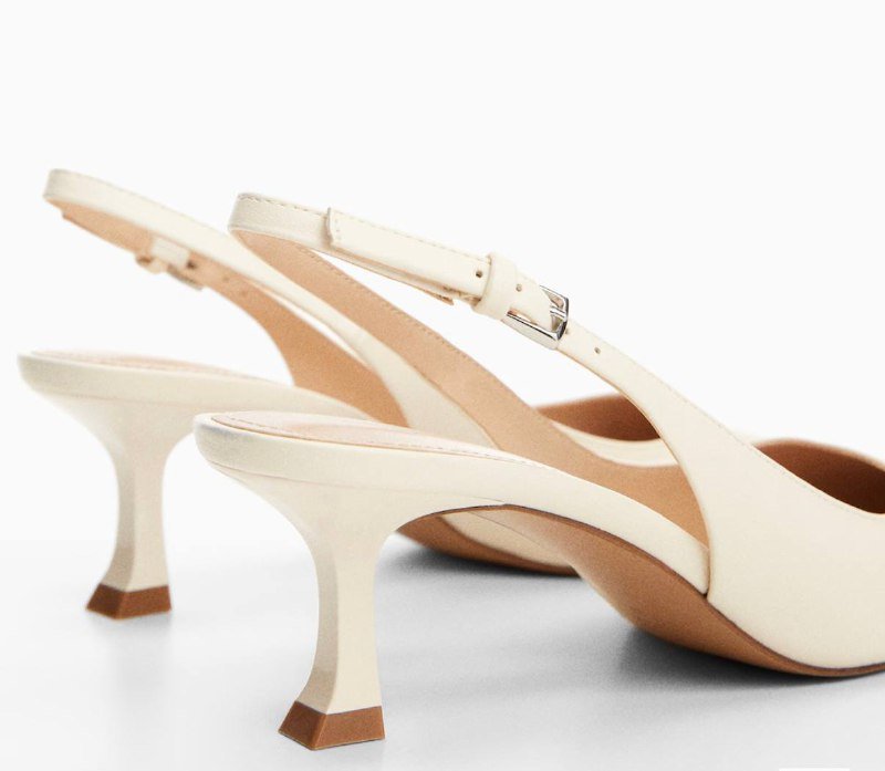 Туфли Mango белые женские размер 36 3