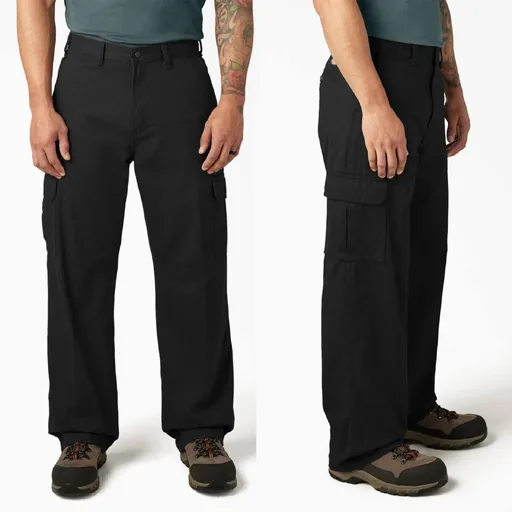 Dickies мужские карго брюки черные