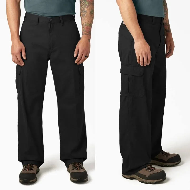 Dickies мужские карго брюки черные 1