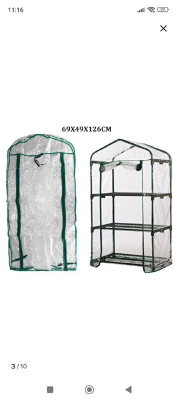 Стелаж теплица 2