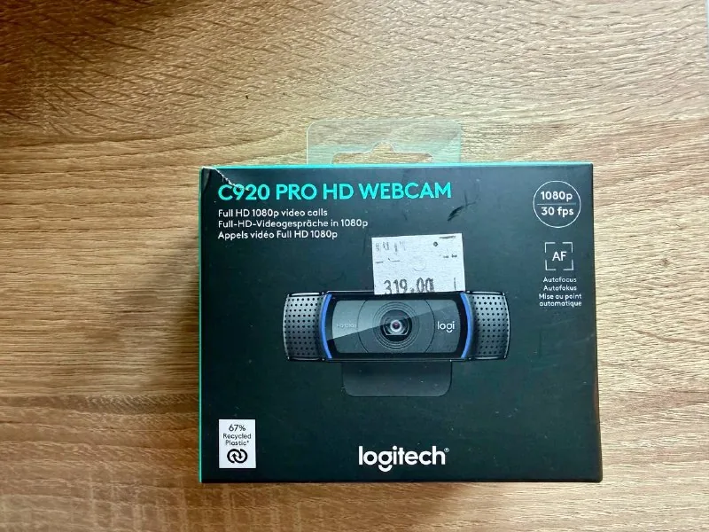 Logitech C920 Pro HD веб-камера