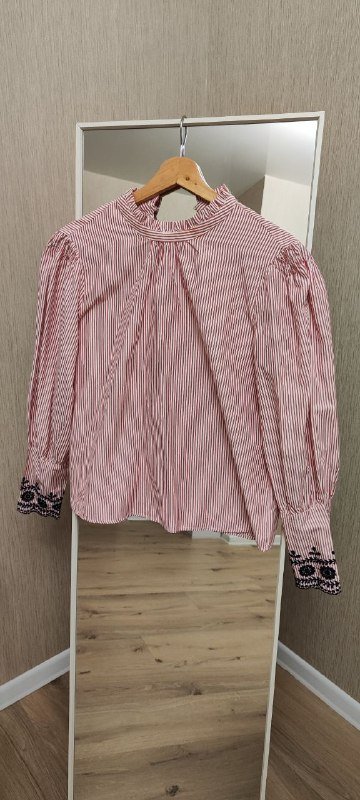 Джинсовая куртка, блуза MANGO 4