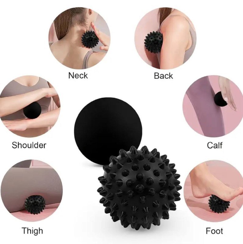 Массажный коврик для ног, МФР ролл арахис, игольчатый массажный мяч 5