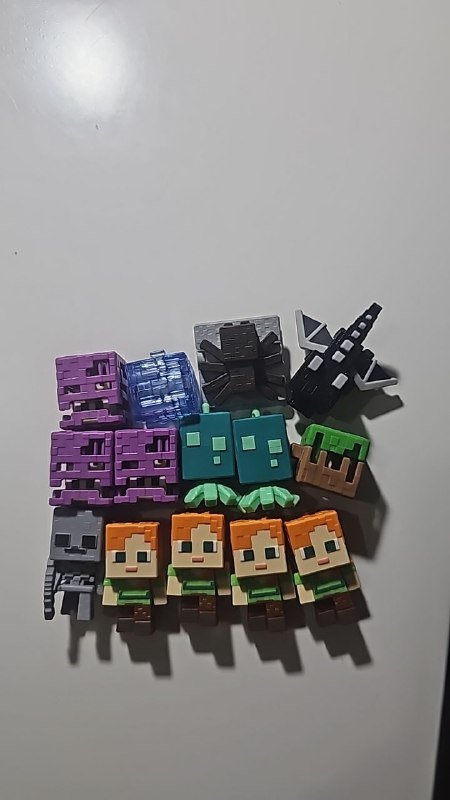 Minecraft Kinder Joy игрушки