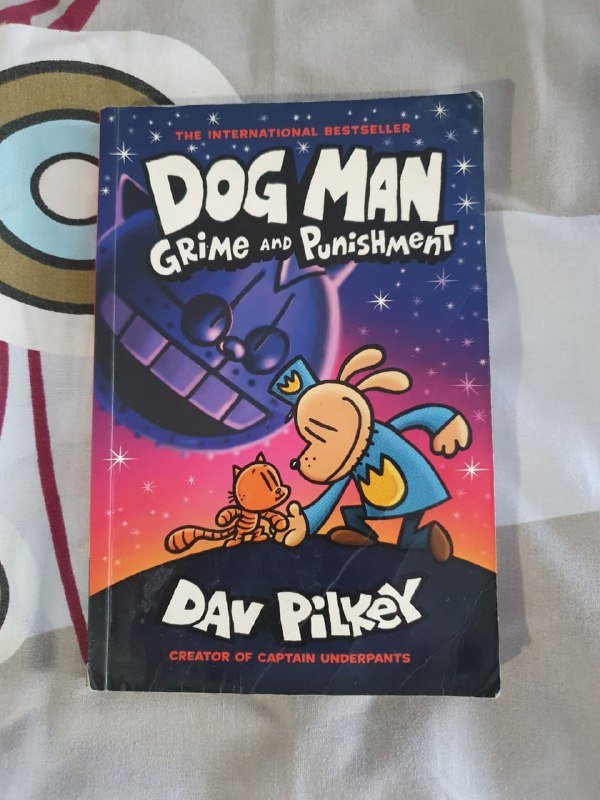 Комикс Dog Man Grime and Punishment Dav Pilkey