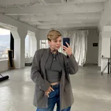 Серый пиджак Zara 3