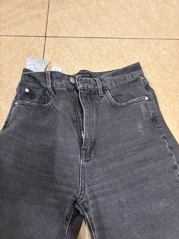 Джинсы Massimo Dutti черные женские размер 34 2